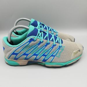 Inov-8 F-Lite 249 Blue Gray Cross Training Shoes - Women's 9